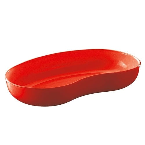 Plastic Kidney Dish white