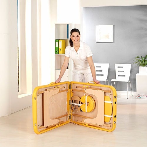 Portable Massage Table, “Bali” white