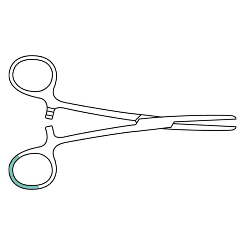 Pean Artery Forceps, Anatomical Straight, 14 cm