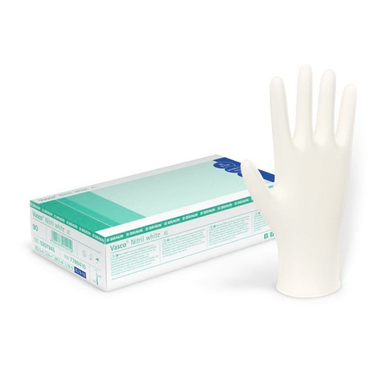 Vasco Nitril Safety Gloves white | S