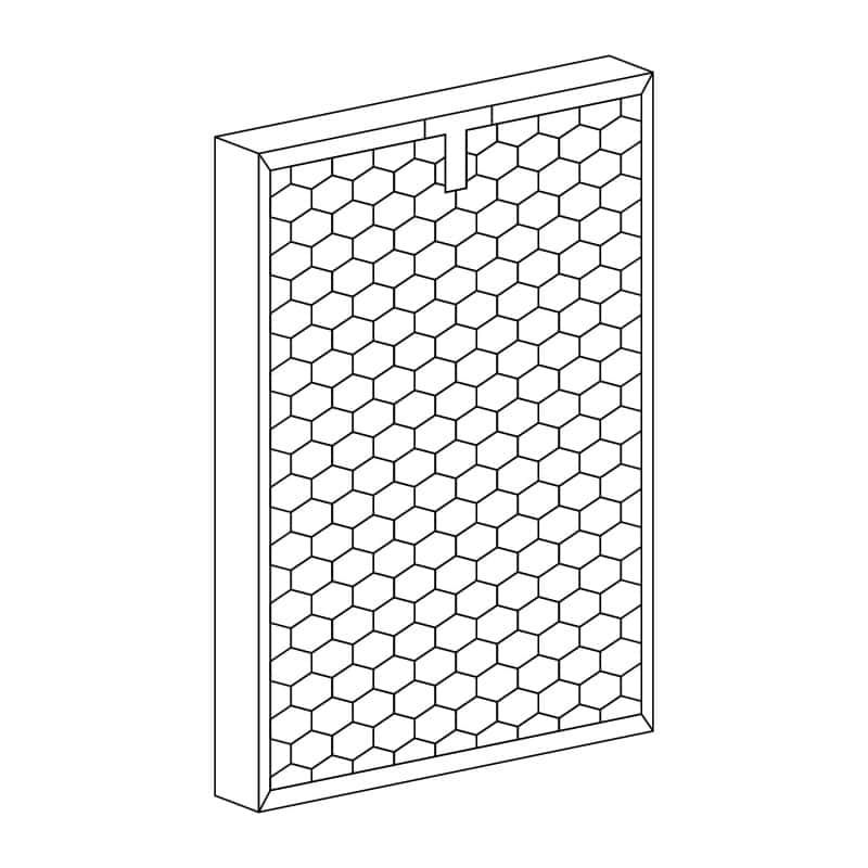 Replacement Filters for the AiroDoctor Air Purifer Pack of 1