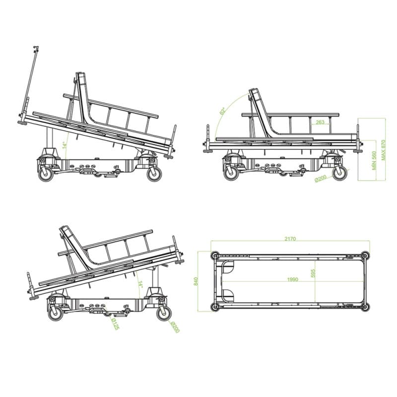 «Sigma» Emergency Stretcher