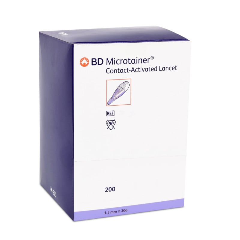 BD Microtainer Lancet purple