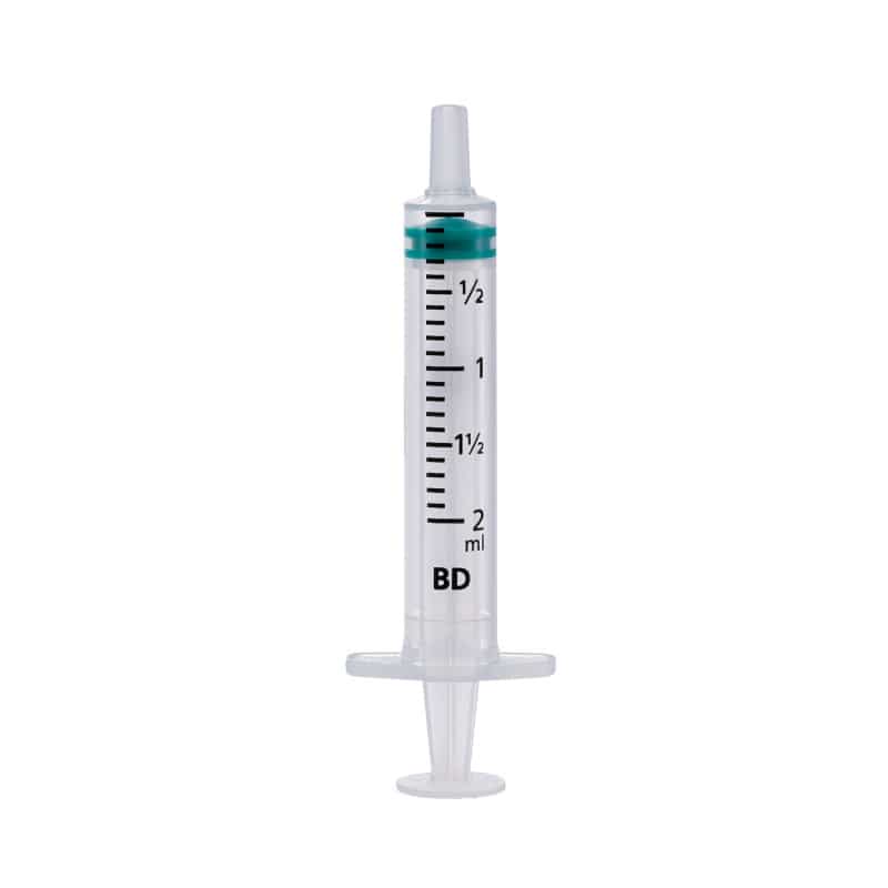 BD Emerald Syringes 2 ml
