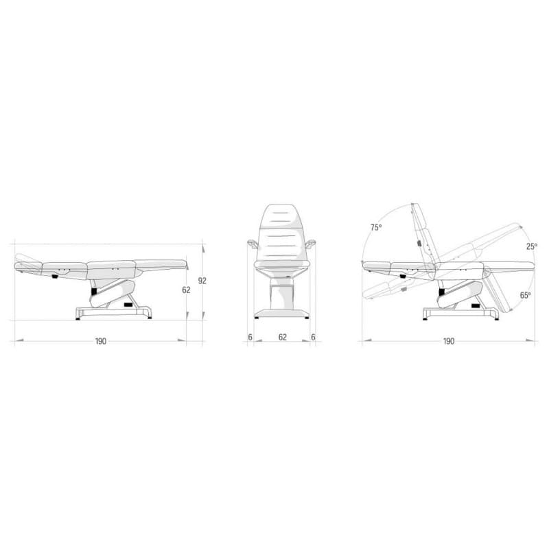 DIAMANT Cosmetic Couch