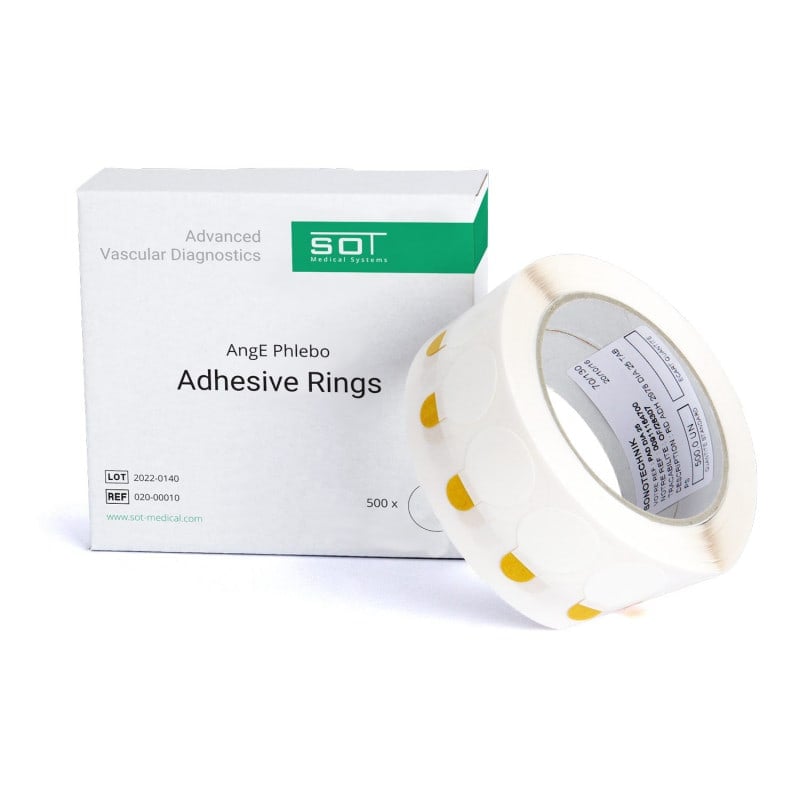 AngE™ Phlebo Adhesive Rings 2 rolls