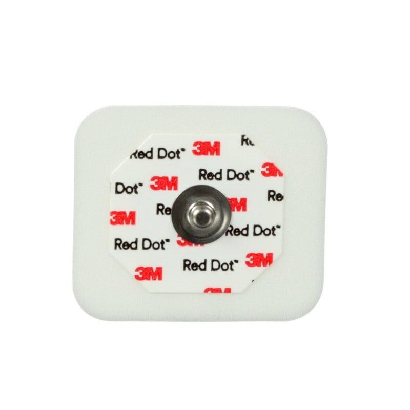 3M Red Dot Universal ECG Electrode with radiotransparent button (2570)