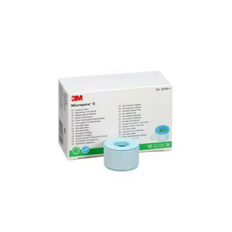 3M™ Micropore™ S Silicone Roll Plaster 5 cm