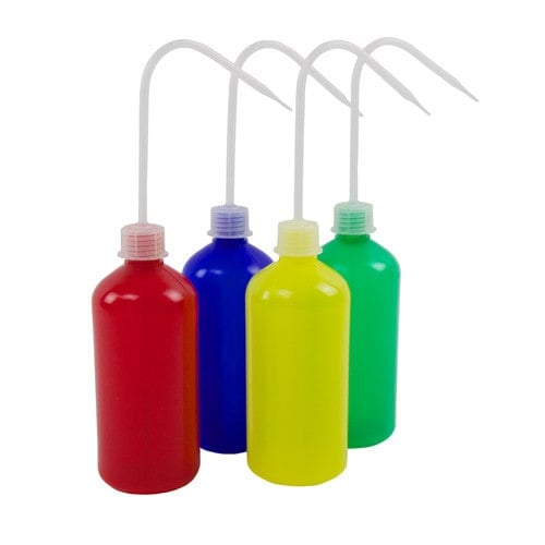 Coloured Wash Bottles