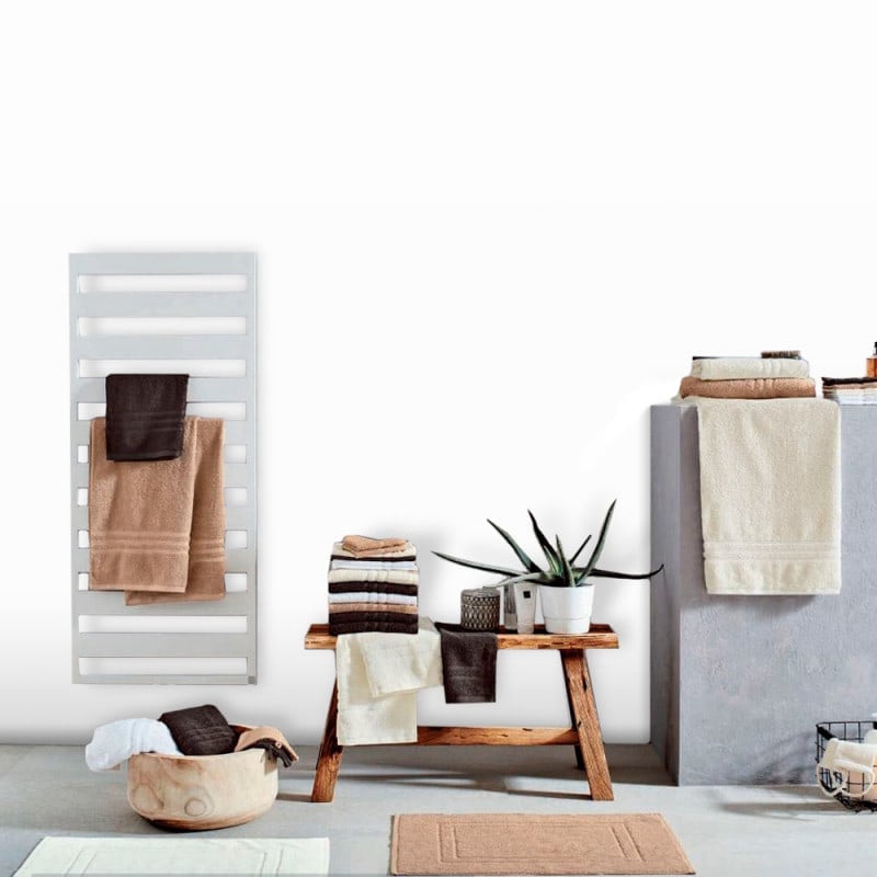 Bath Towel «Lünten» anthracite grey