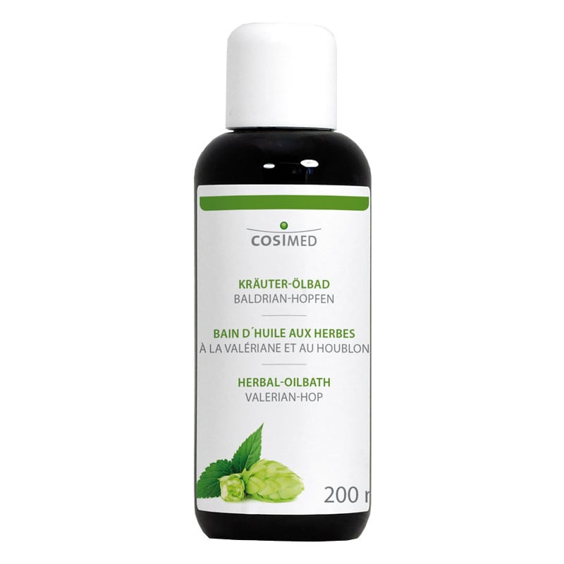 Herbal Bath Oil, Valerian Hops 200 ml