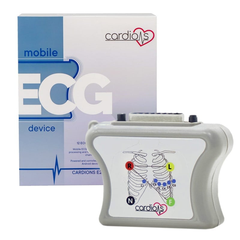 CardioNS E2 with banana plug cable | with tablet