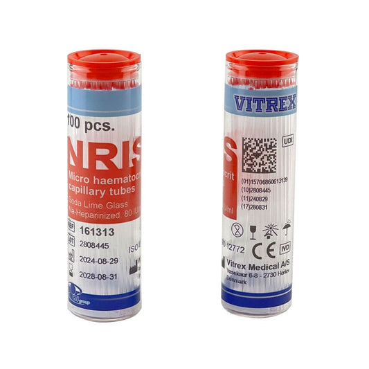 Hematocrit Capillary Tubes, heparinised