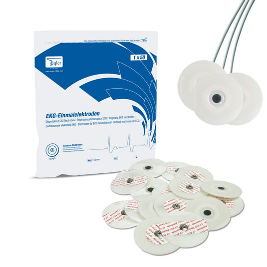 Disposable ECG Electrodes for Button Adapters Foam