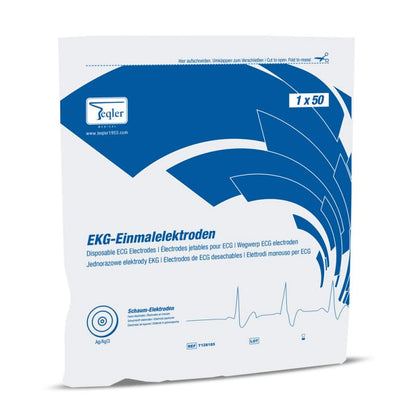 Disposable ECG Electrodes for Button Adapters Non-woven fabric