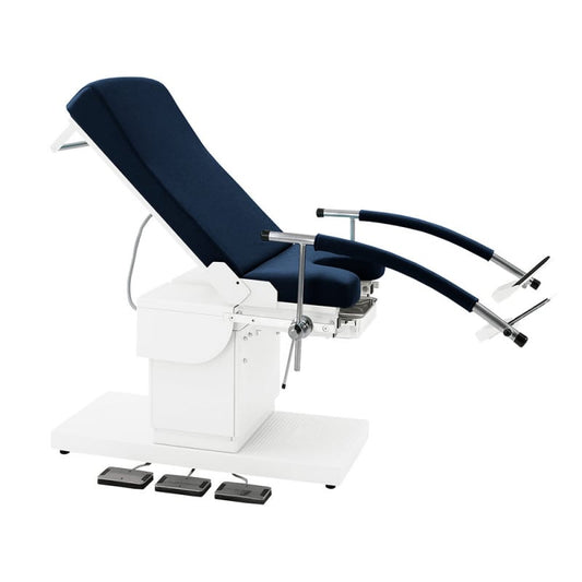 Gynaecological Exam Chair light grey | turquoise