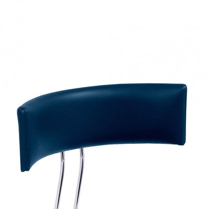 Swivel Chair with Inclined Seat dusky pink