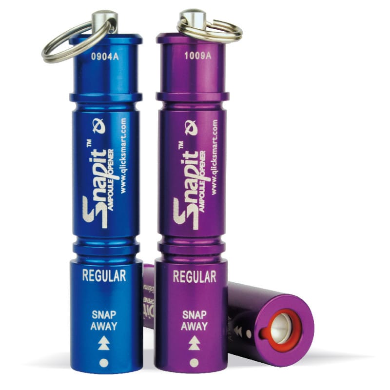 QlickSmart SnapIT Ampoule Opener blue