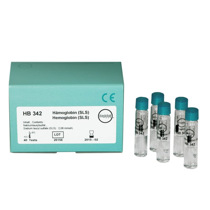 Test Cuvettes Haemoglobin SLS, 40 Units