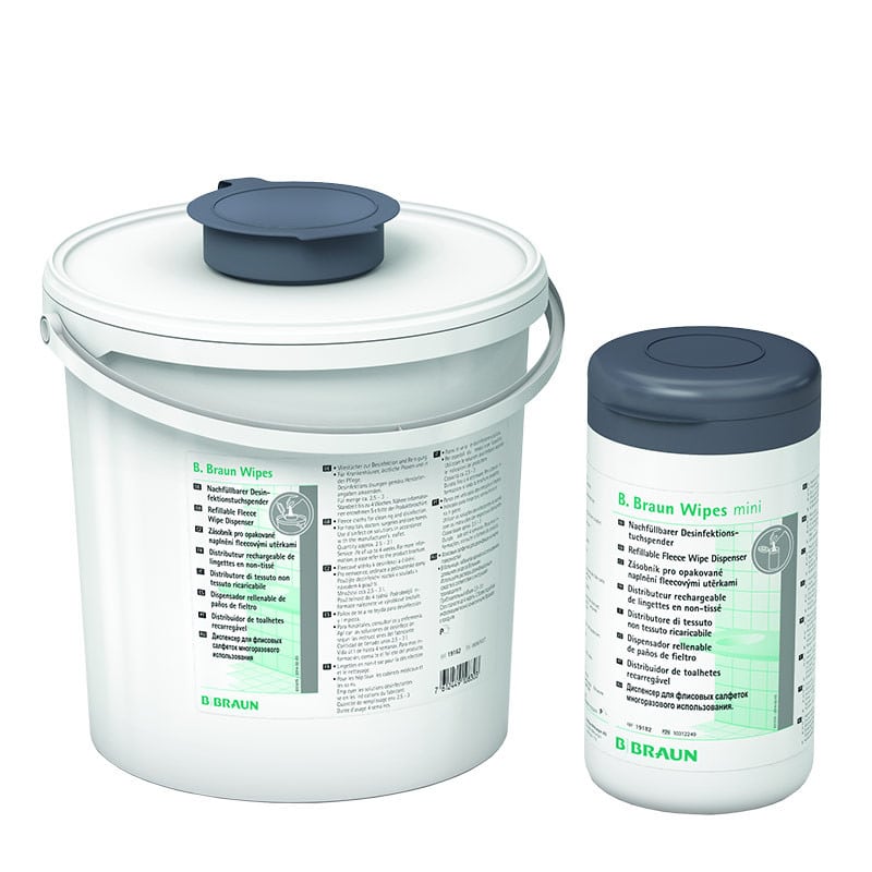 B.Braun Refillable Fleece Wipe Dispenser Dispenser Tube