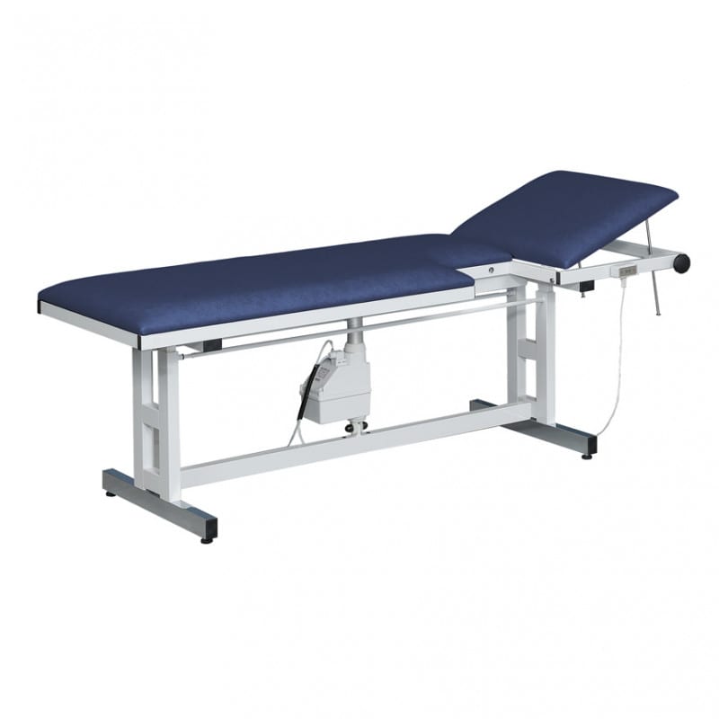 Height-Adjustable Echocardiography Table red