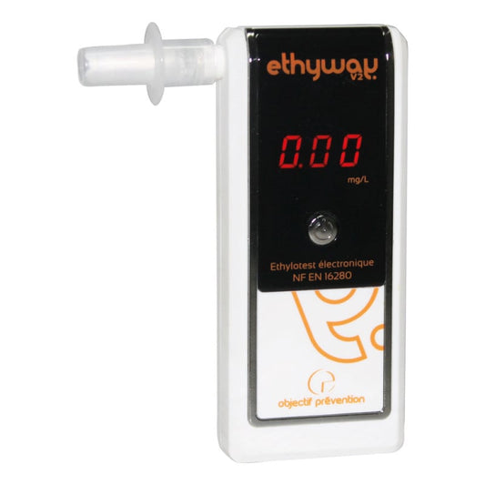 Ethyway V2 Breathalyser Display Mode 2 (up to 0.49 mg-l)