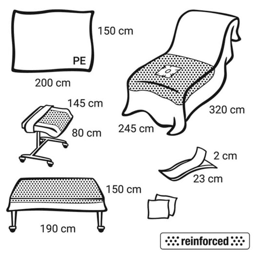 Foliodrape® Protect Plus Hand and Foot Set
