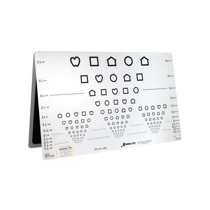 Lea SYMBOLS® 15 Line Folding Distance Chart