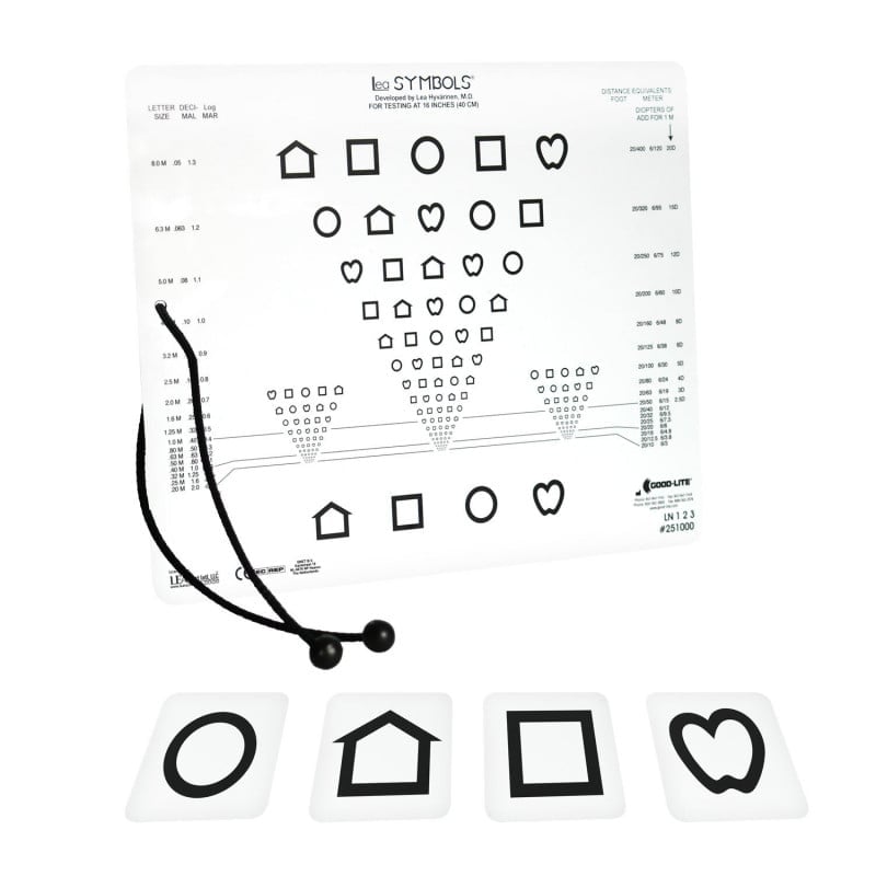 LEA SYMBOLS® Near Vision Card