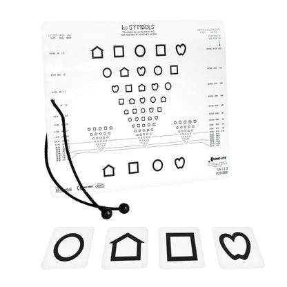 LEA SYMBOLS® Near Vision Card