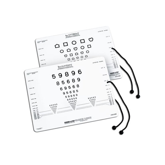 LEA SYMBOLS® & LEA NUMBERS® Near vision Card