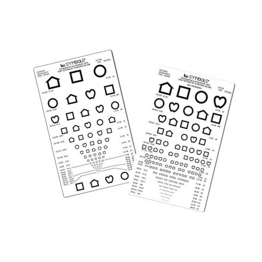LEA SYMBOLS® Pocket-Sized Near Vision Card