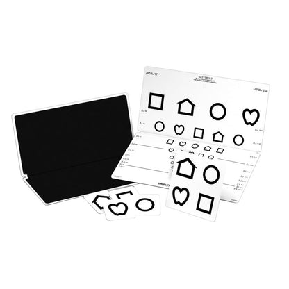 LEA SYMBOLS® 10-Line Folding Eye Chart