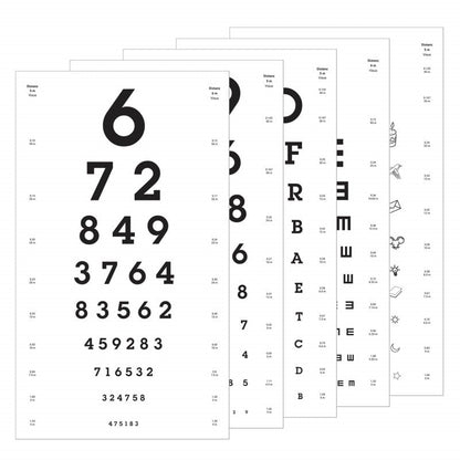 Eye Test Chart E-Hooks