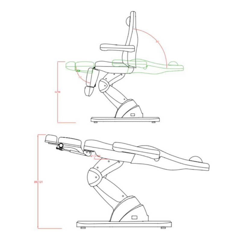 Happy Feet Pedicure Chair grey
