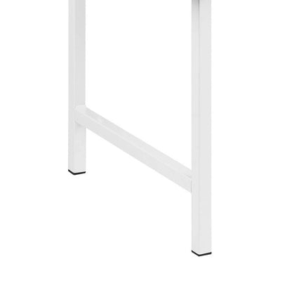 ECG Examination Table lacquered pure white | coffee brown