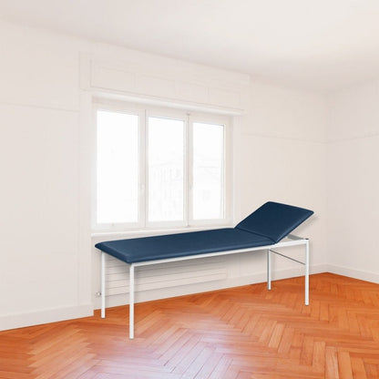 Examination Table with Adjustable Headrest partially chrome-plated steel | ice