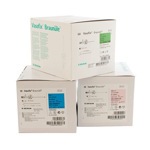 Vasofix Braunüle IV Catheter 14G, 2.2 x 50 mm, orange