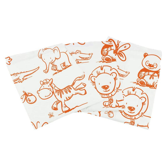 Baby Underlays 40x60cm, 50pcs. dinosaurs (green)