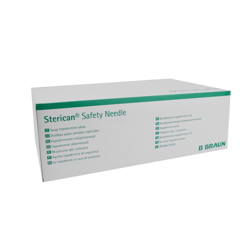Sterican Safety 27G, 0.4 x 13 mm, grey