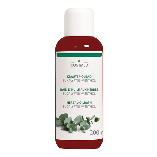 Herbal Bath Oil, Eucalyptus-Menthol 1 Litre
