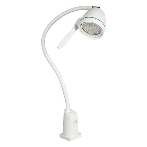 Hepta 7-Watt LED Examination Lamp wheeled stand | white