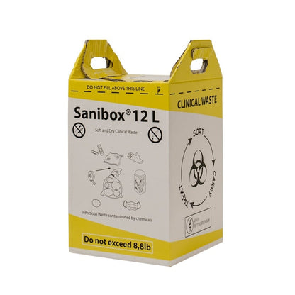 «Sanibox» Clinical Waste Box 50 Litres (tall)