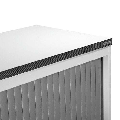 "contos" Tambour Cabinet 80.5 x 80 x 43.2 cm | light grey