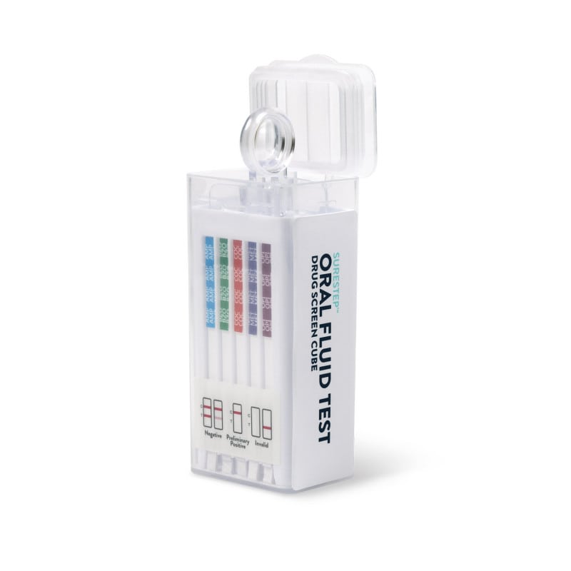 SureStep™ Oral Fluid Test Drug Screen Cube (5)